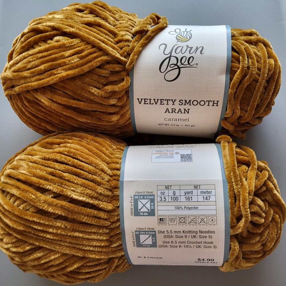Yarn Bee yarn, velvety smooth